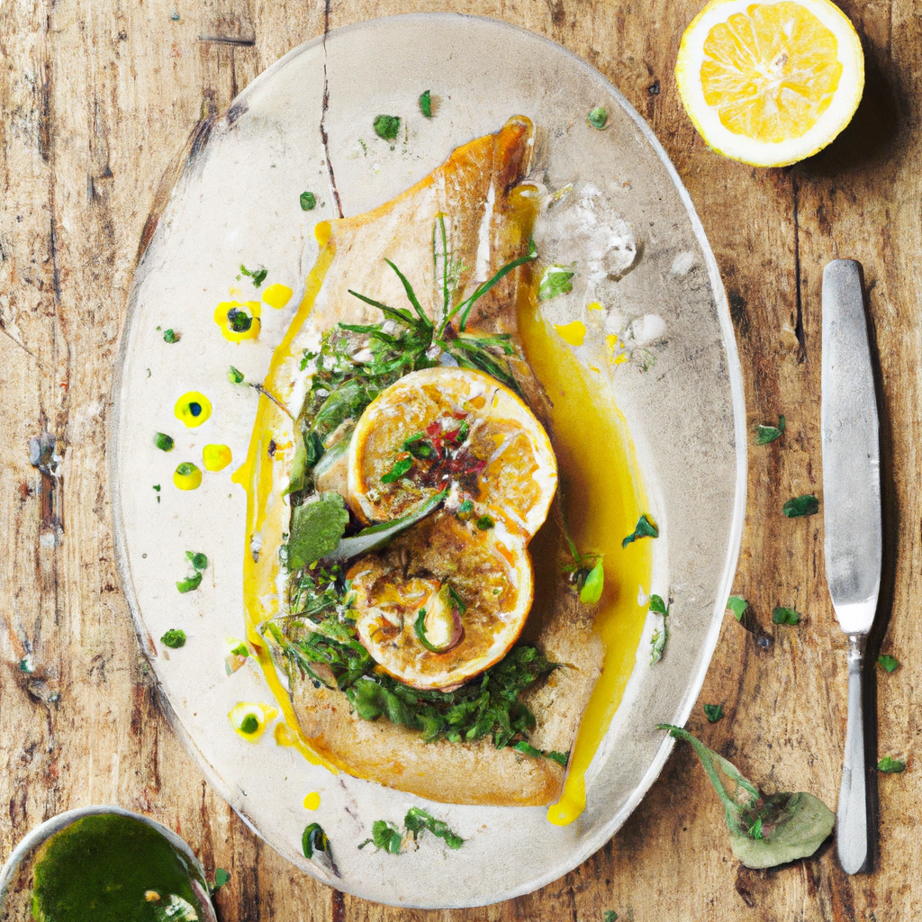Lemony Fish In Packets