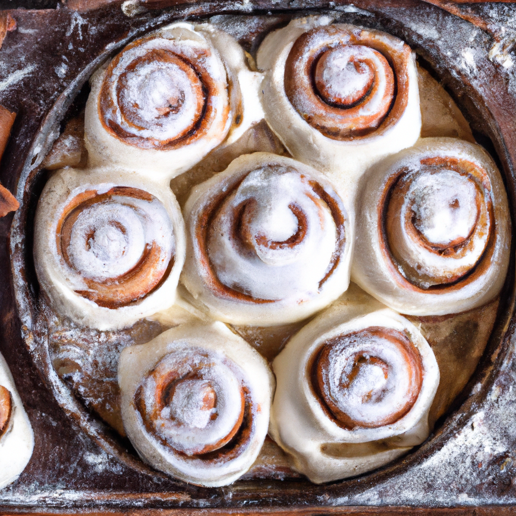 Frosted Cinnamon Rolls