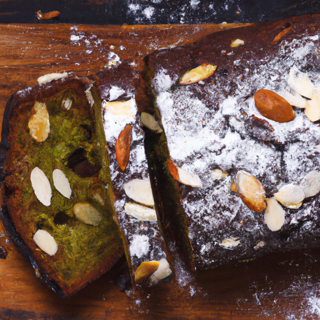 Chocolate Almond Zucchini Bread