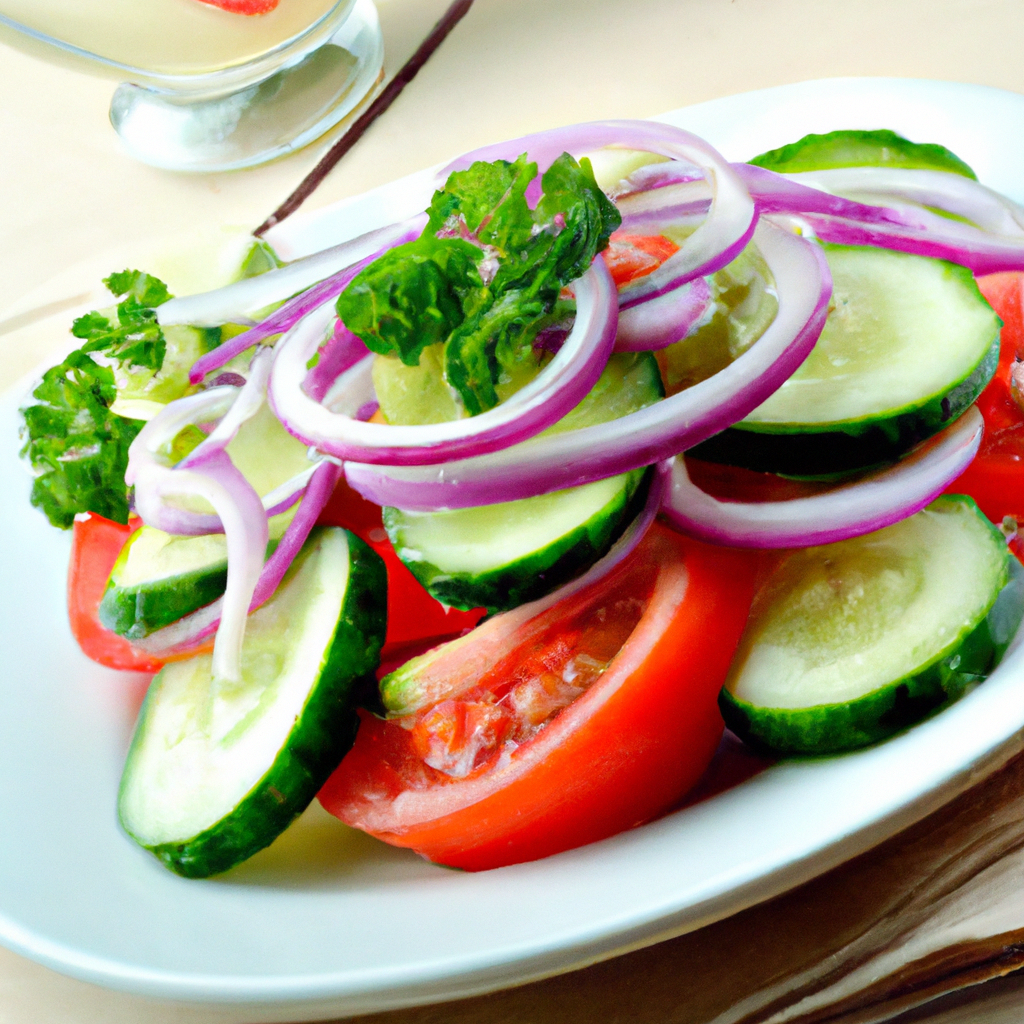 Cucumber Tomato Salad