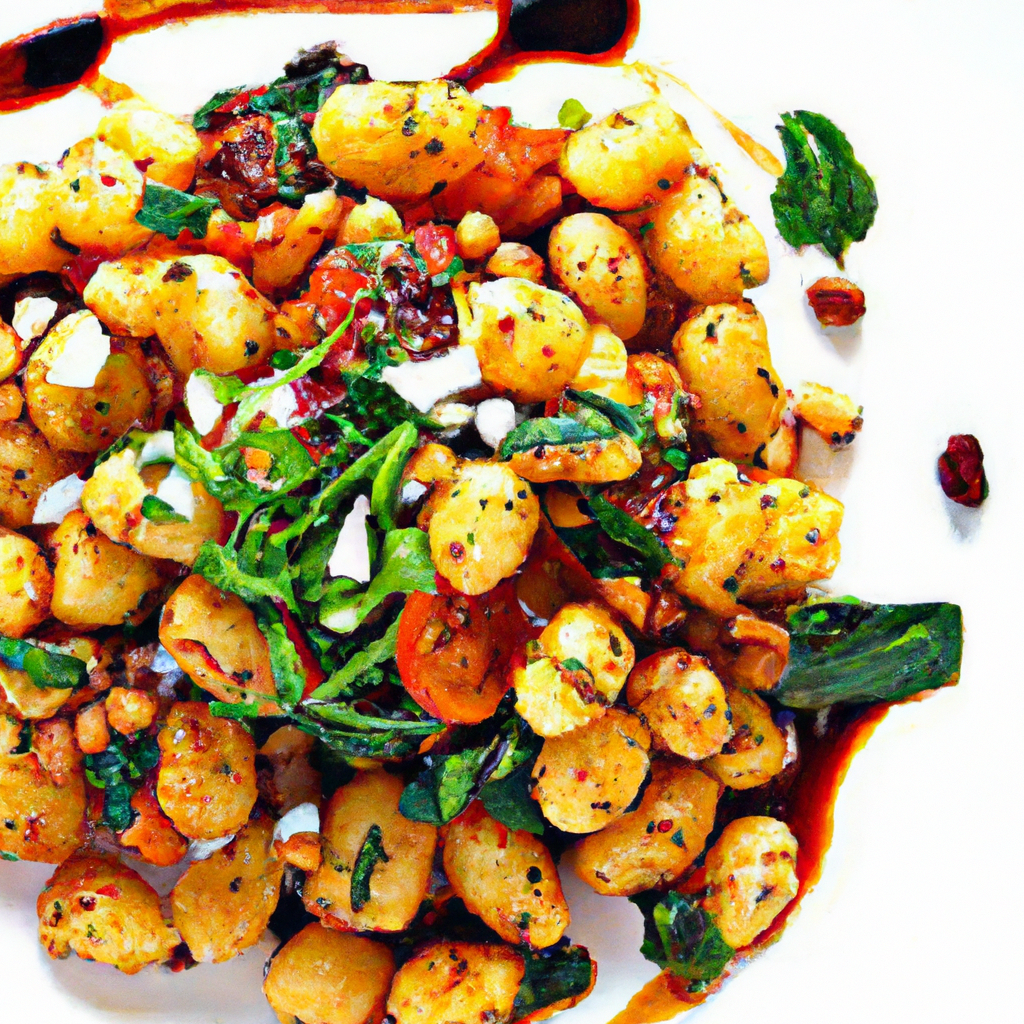 Gnocchi Salat Mit Pinienkernen Und Getrockneten Tomaten