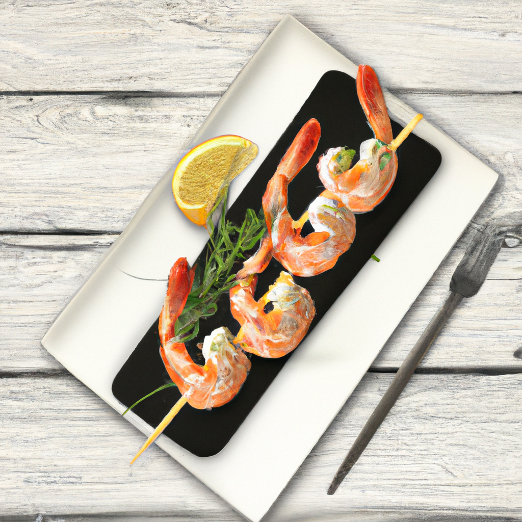 Shrimp Broiled With Rosemary