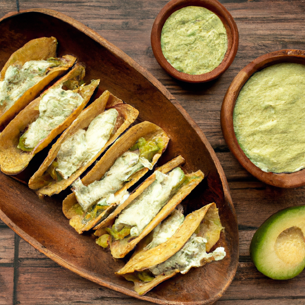 Avocado Tacos Flautas