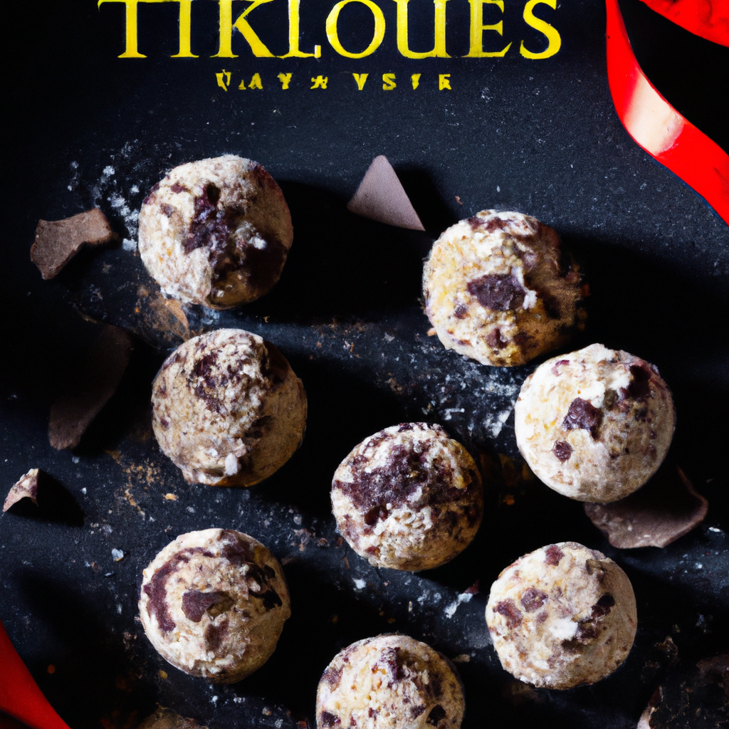 Chocolate Kahlua Truffle Cookies
