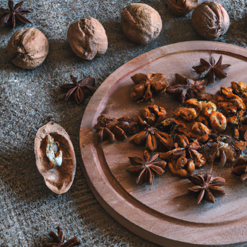 Salted Spiced Walnuts