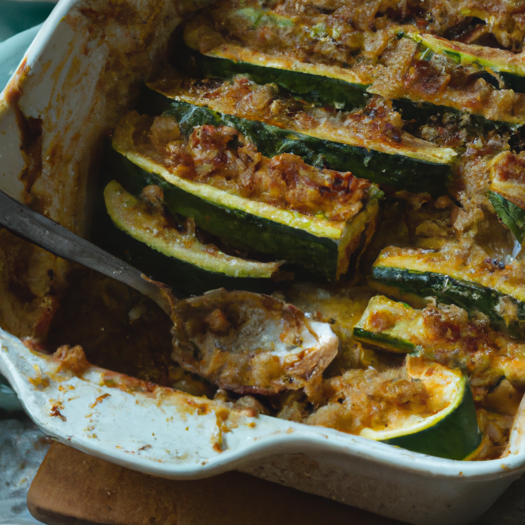 Sweet Zucchini Crumble