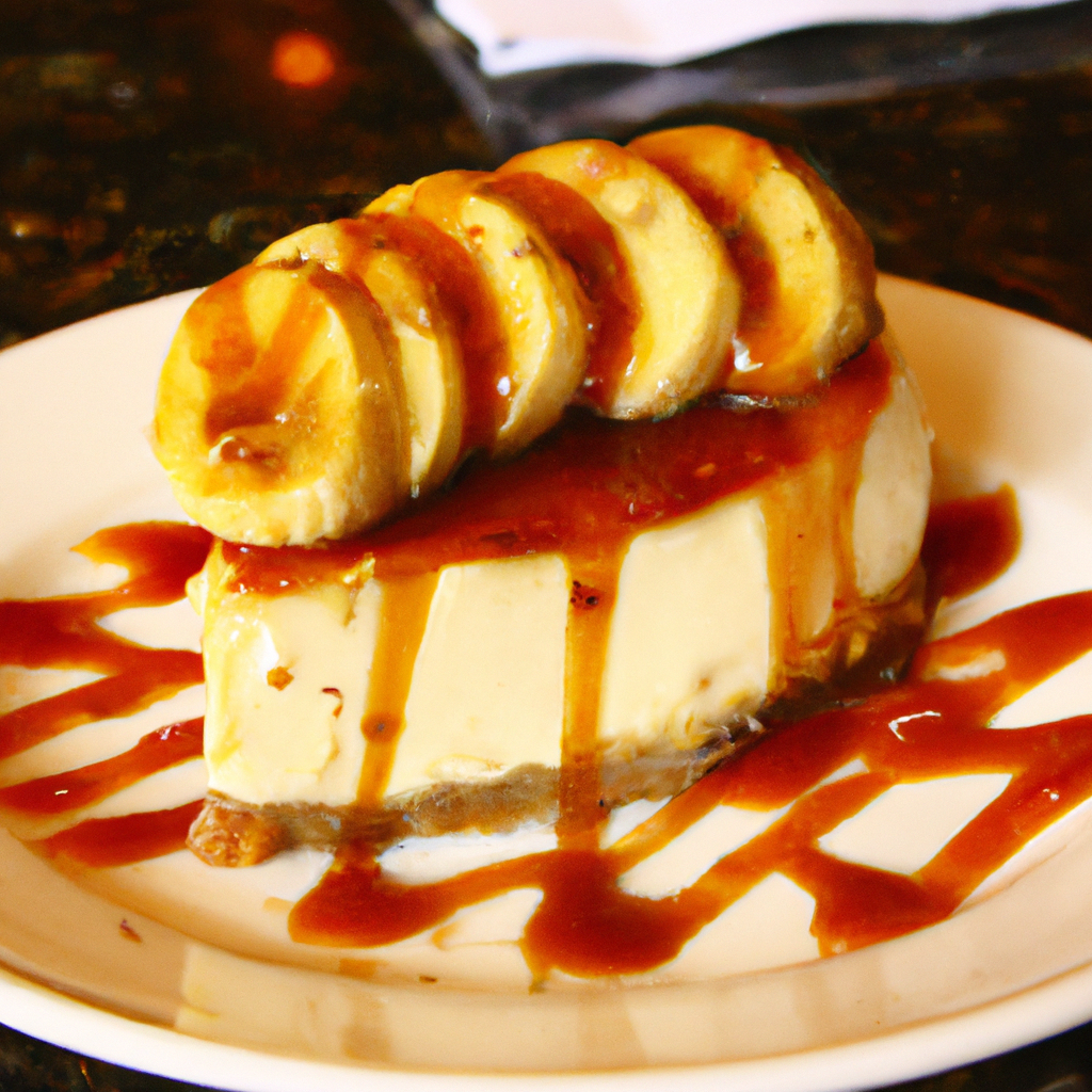 Bananas Foster Cheesecake