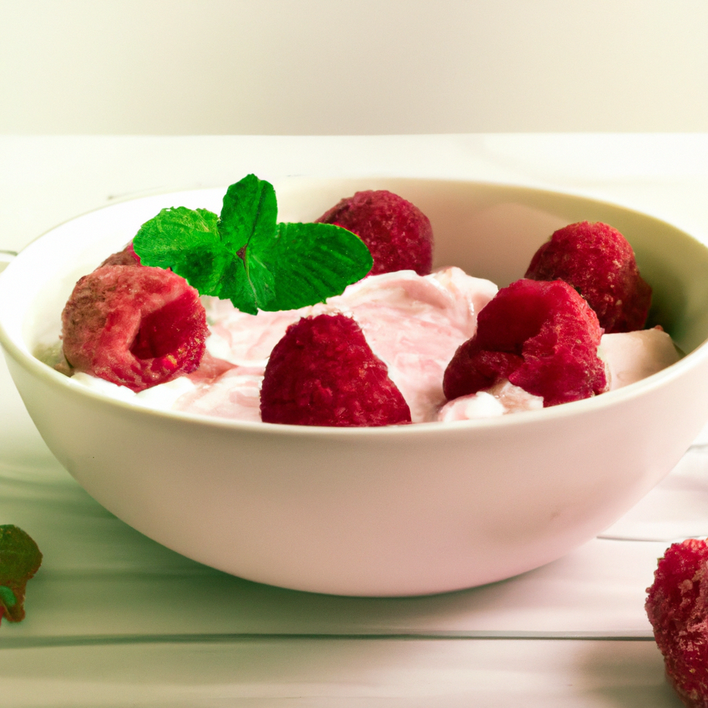 Frozen Raspberry Tofu