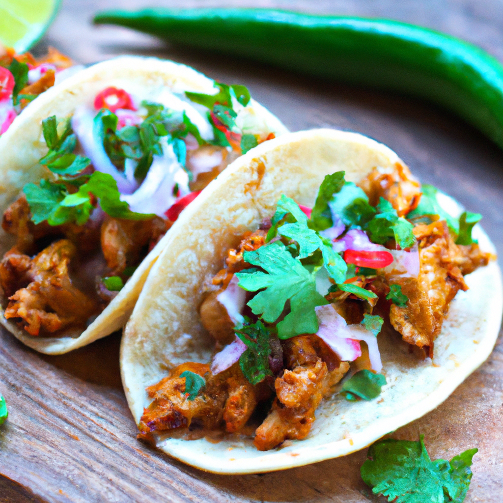 Creamy Chicken Tacos