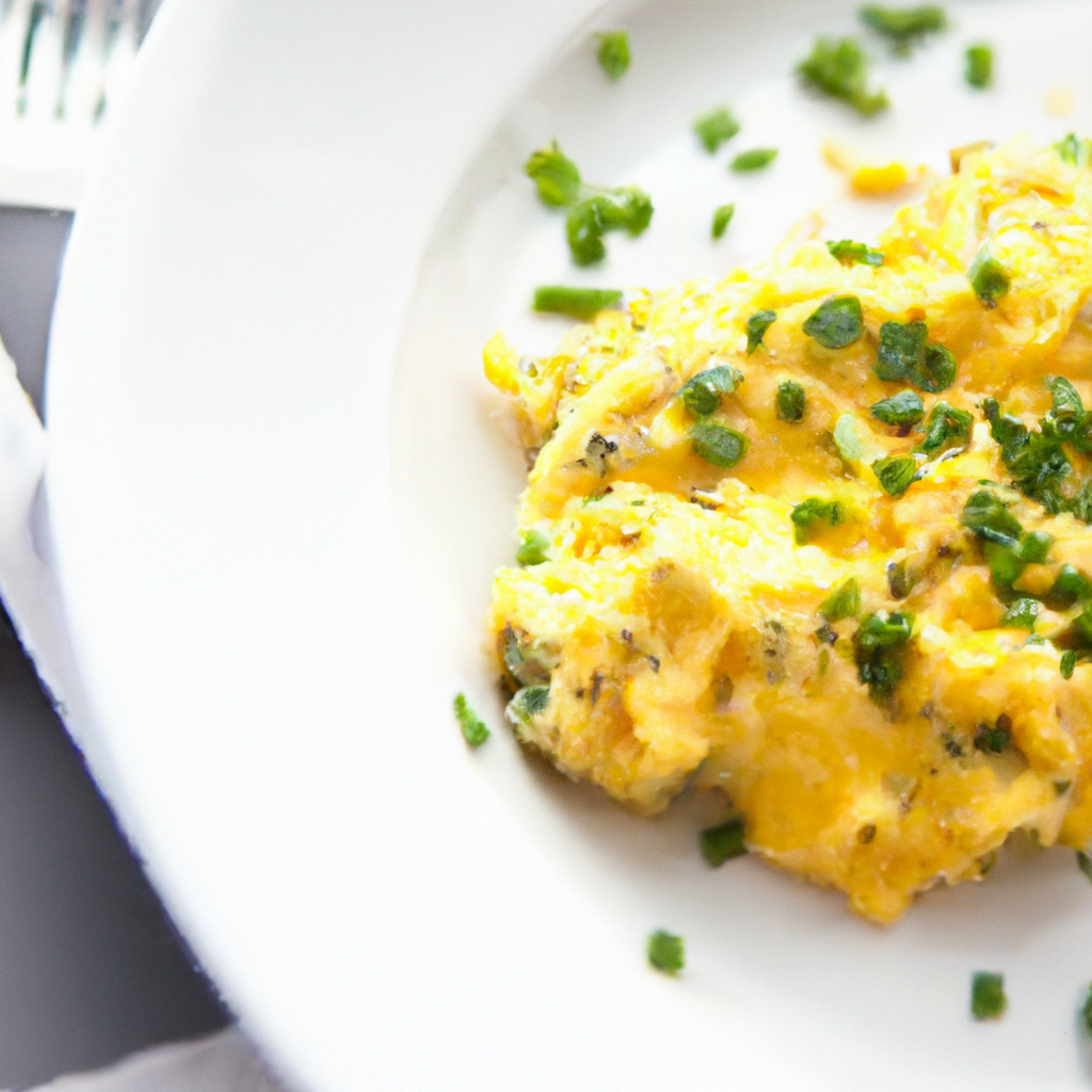 Scrambled Eggs With Cheese