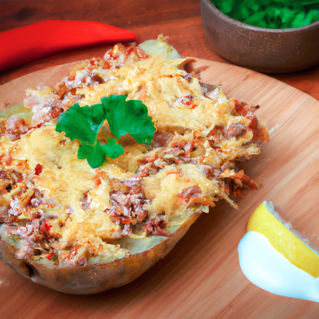 Tuna Potato Twice Baked