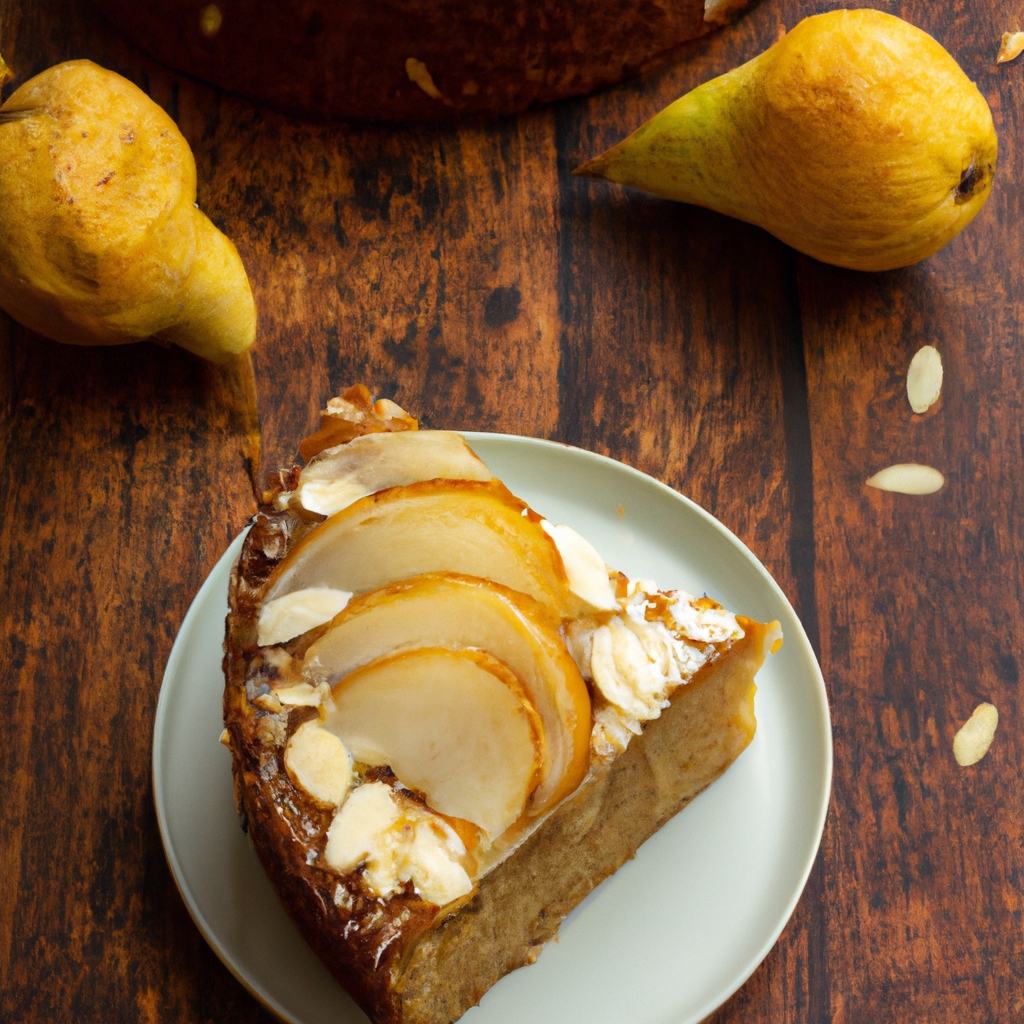 Almond Pear Cake