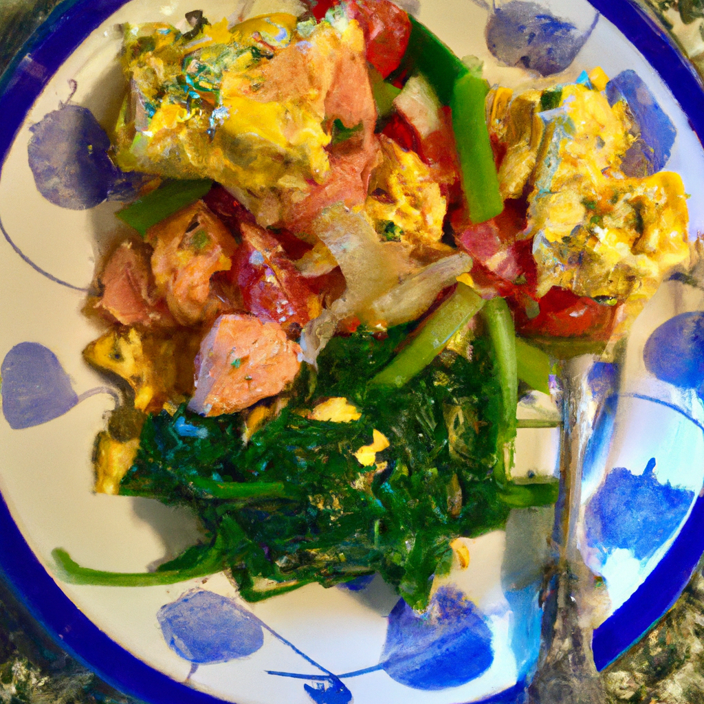 Salmon Scramble