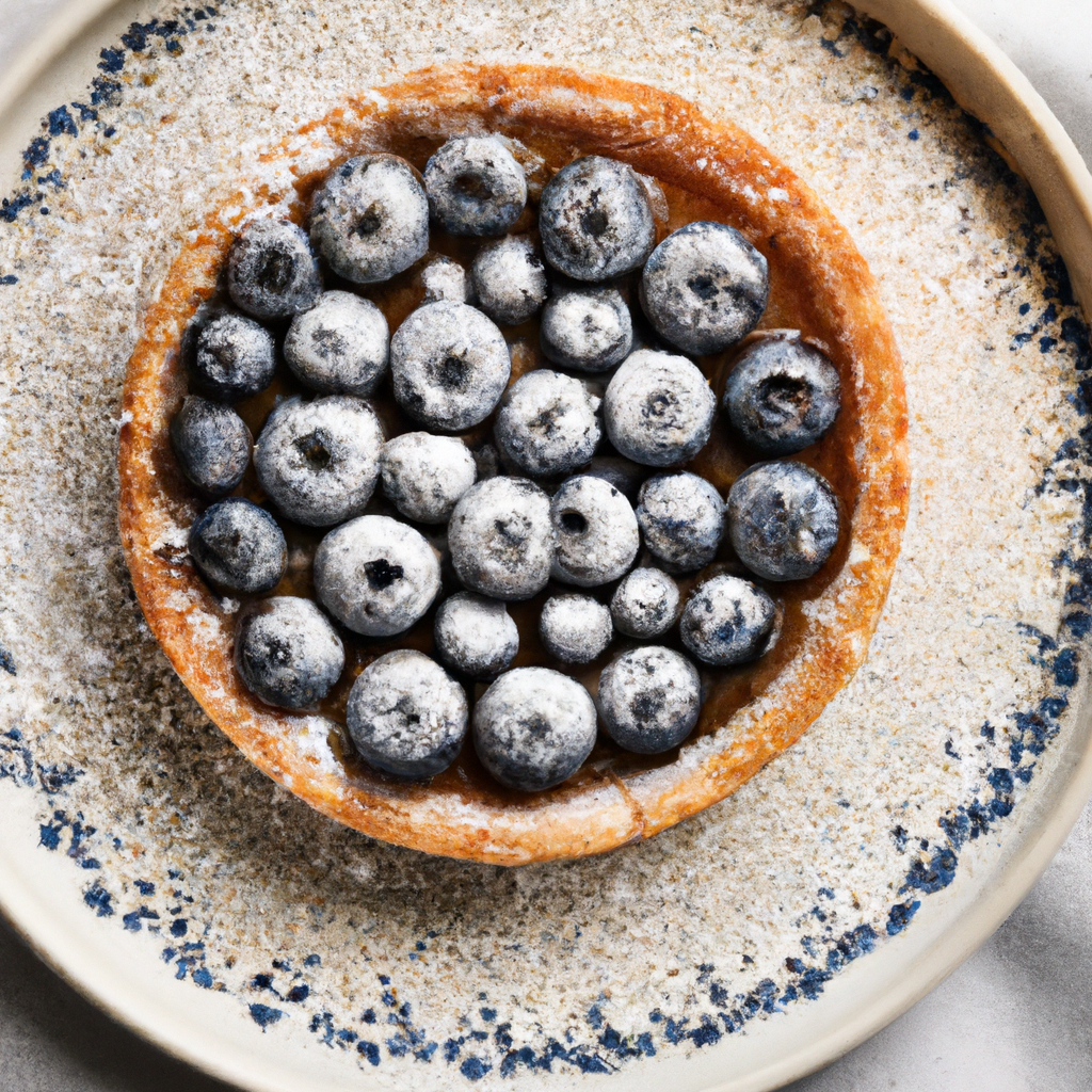 Blueberry Brown Butter Tart