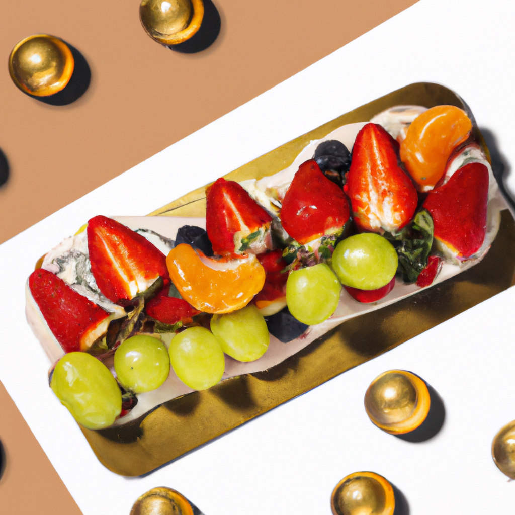 Fruit Pizza With White Chocolate