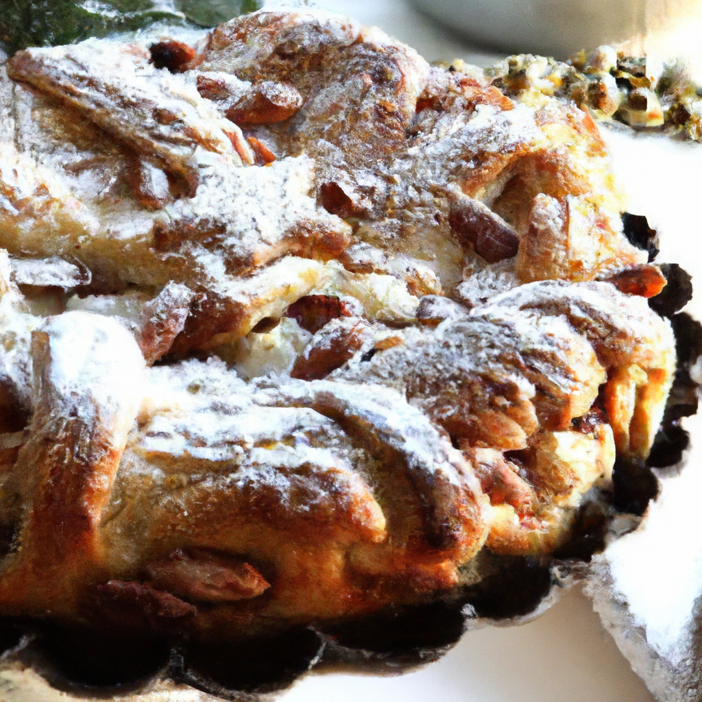 Amaretto Wreath Pie