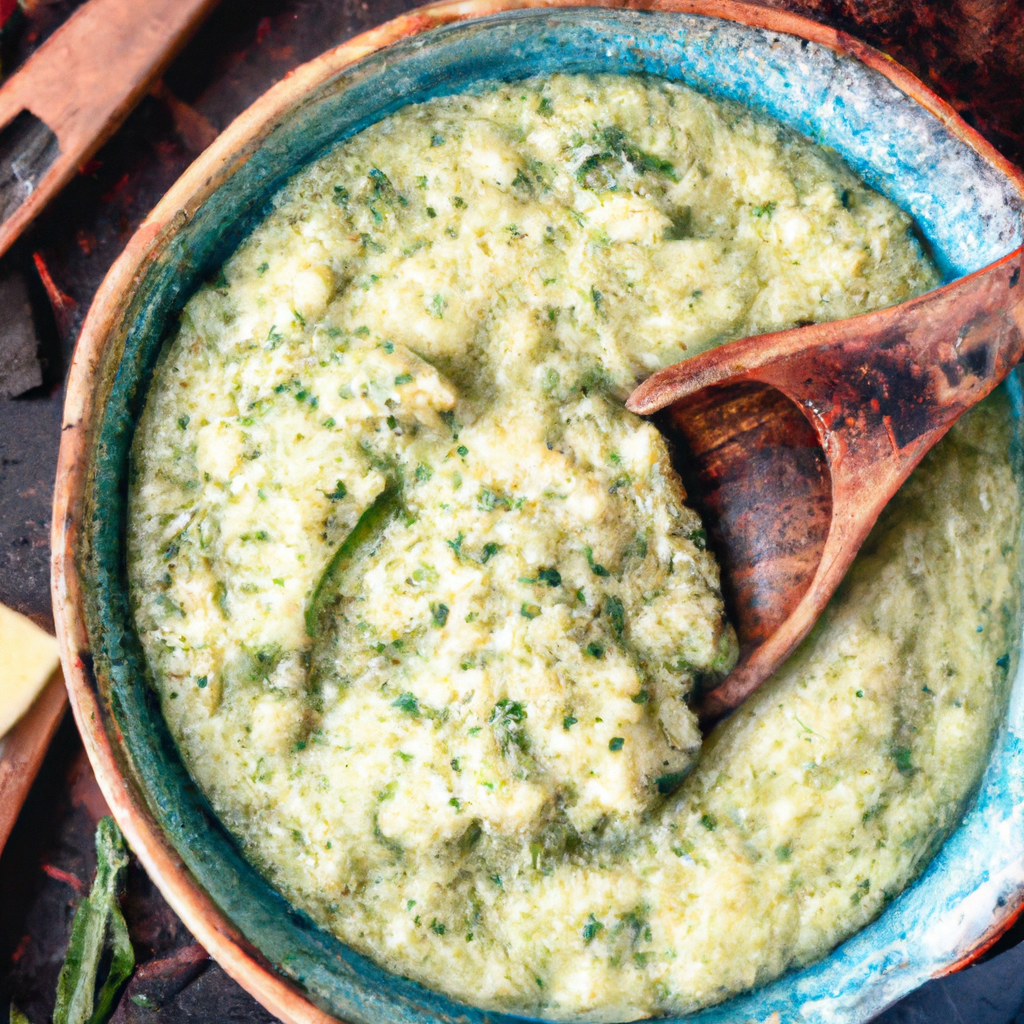 Blue Chile Grits