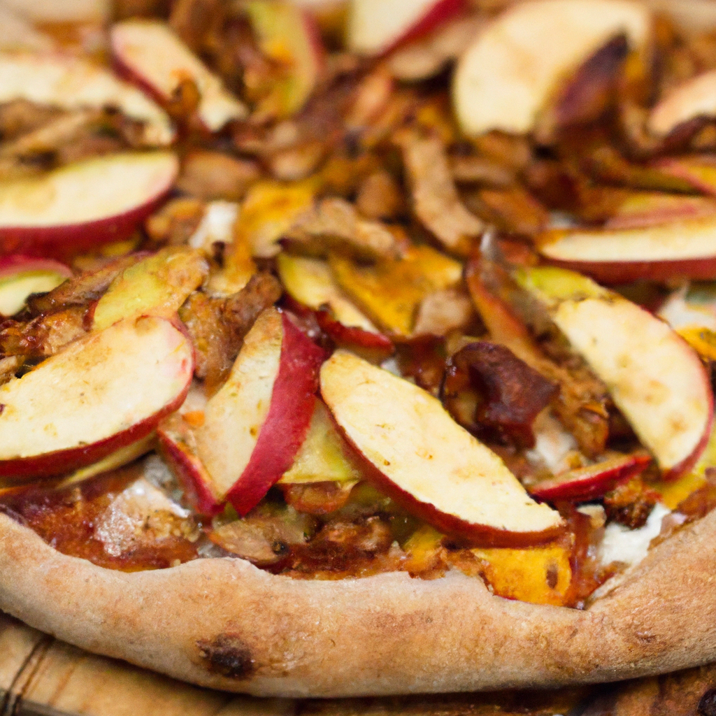 Caramel Apple Pizza