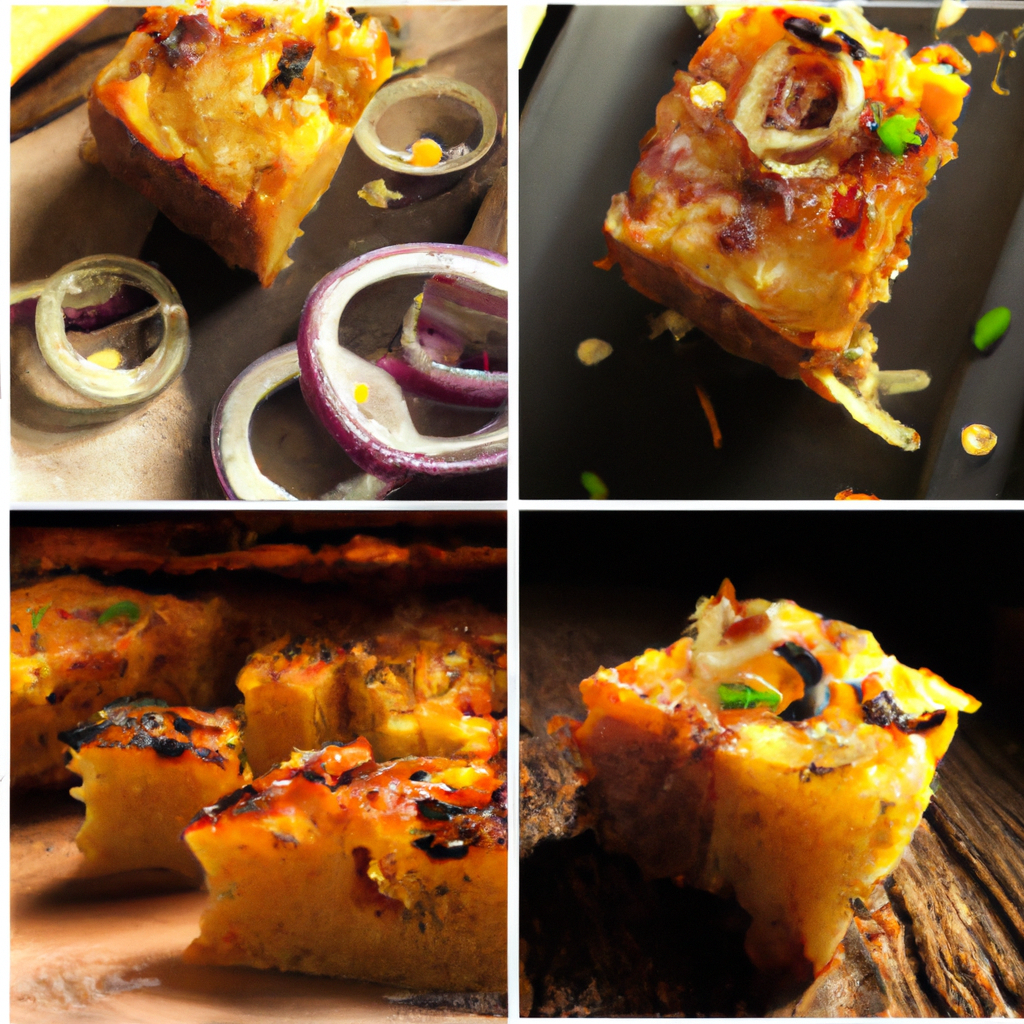 Cheesy Onion Cornbread