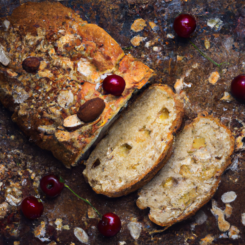 Cherry And Almond Teabread
