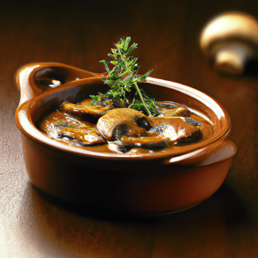 Sherried Portobello Mushroom Gravy