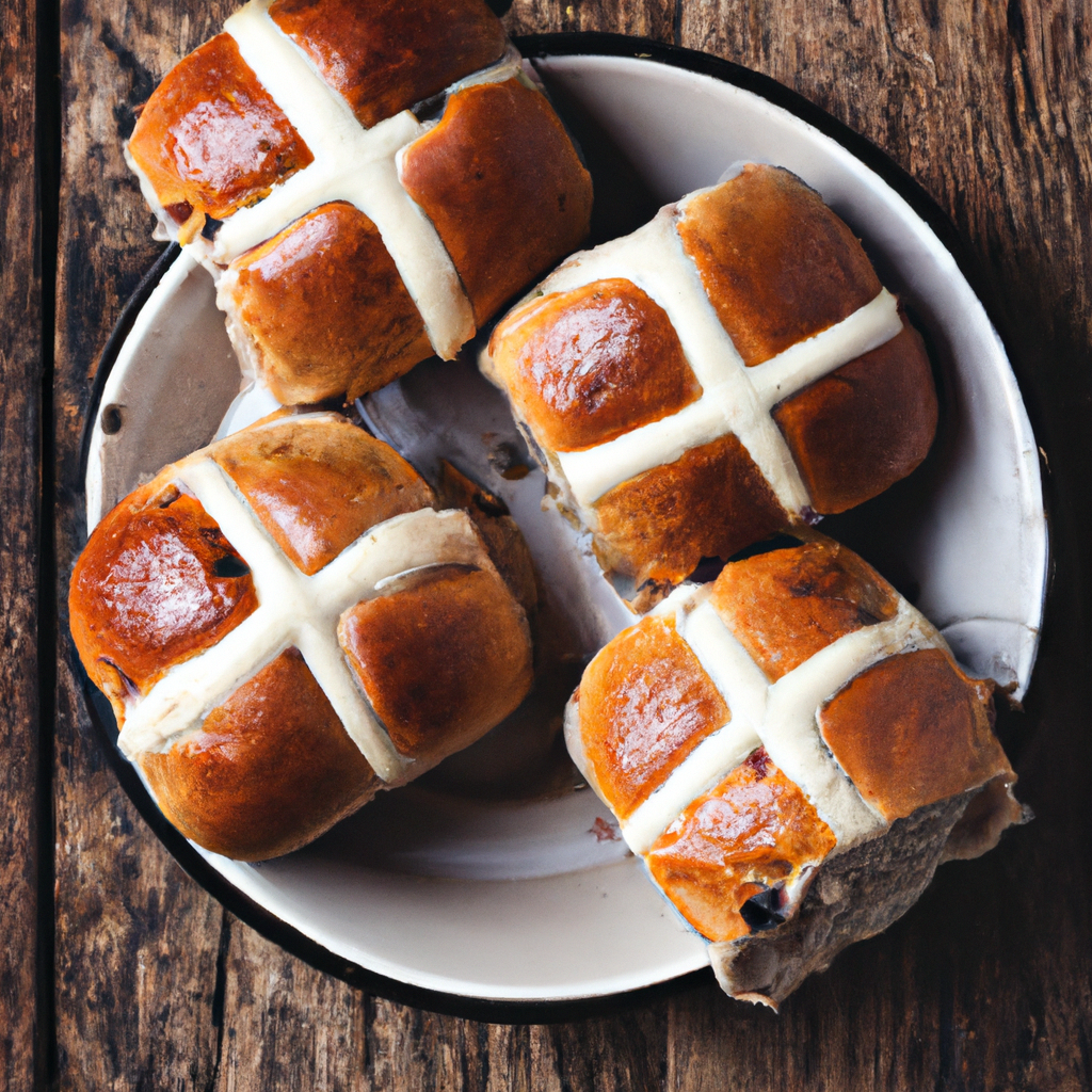Hot Cross Muffin Buns