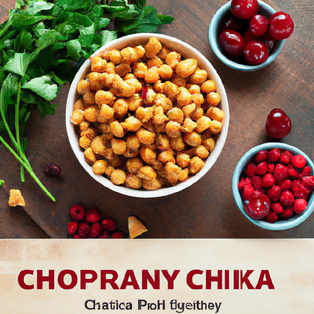 Chickpea And Cranberries Snack