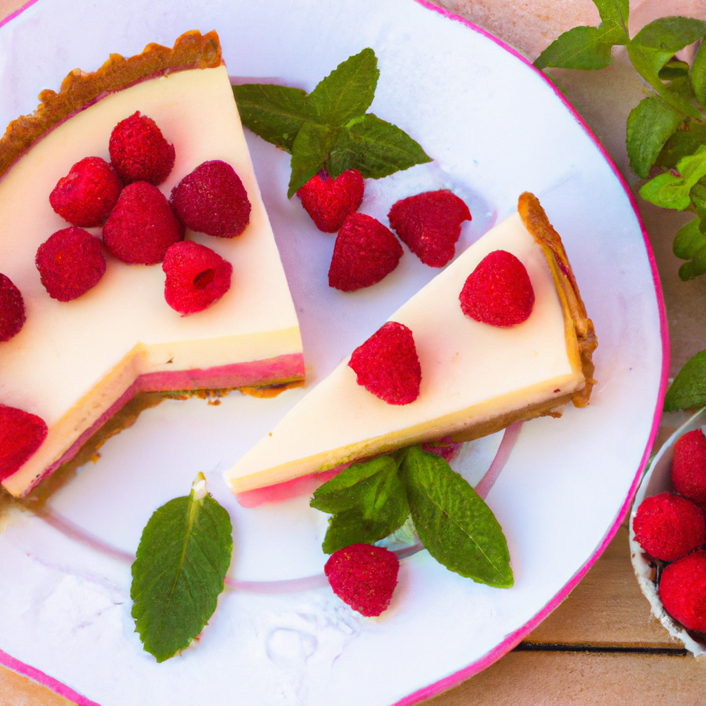 Light Raspberry Cheesecake