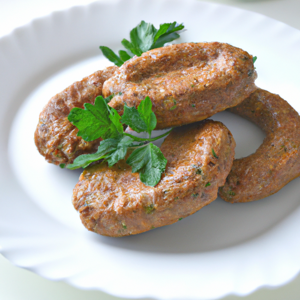 Bulghur Wheat Sausage Patties