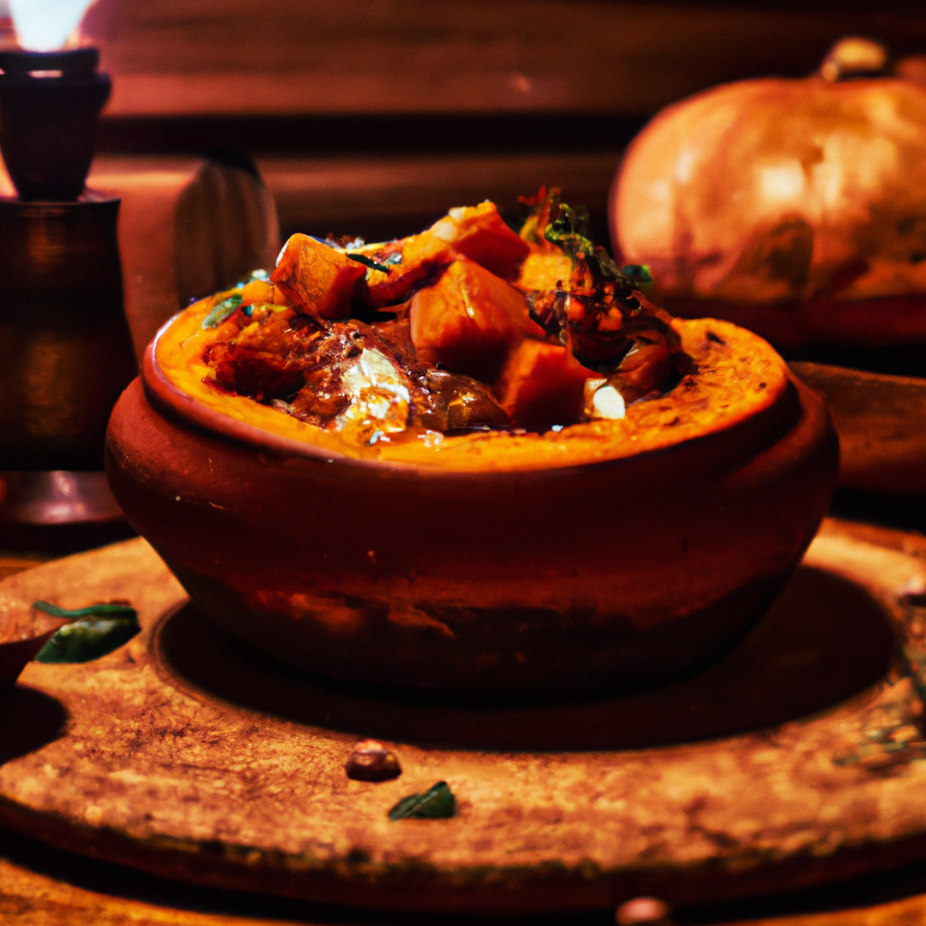 Argentinean Stew In A Pumpkin Shell