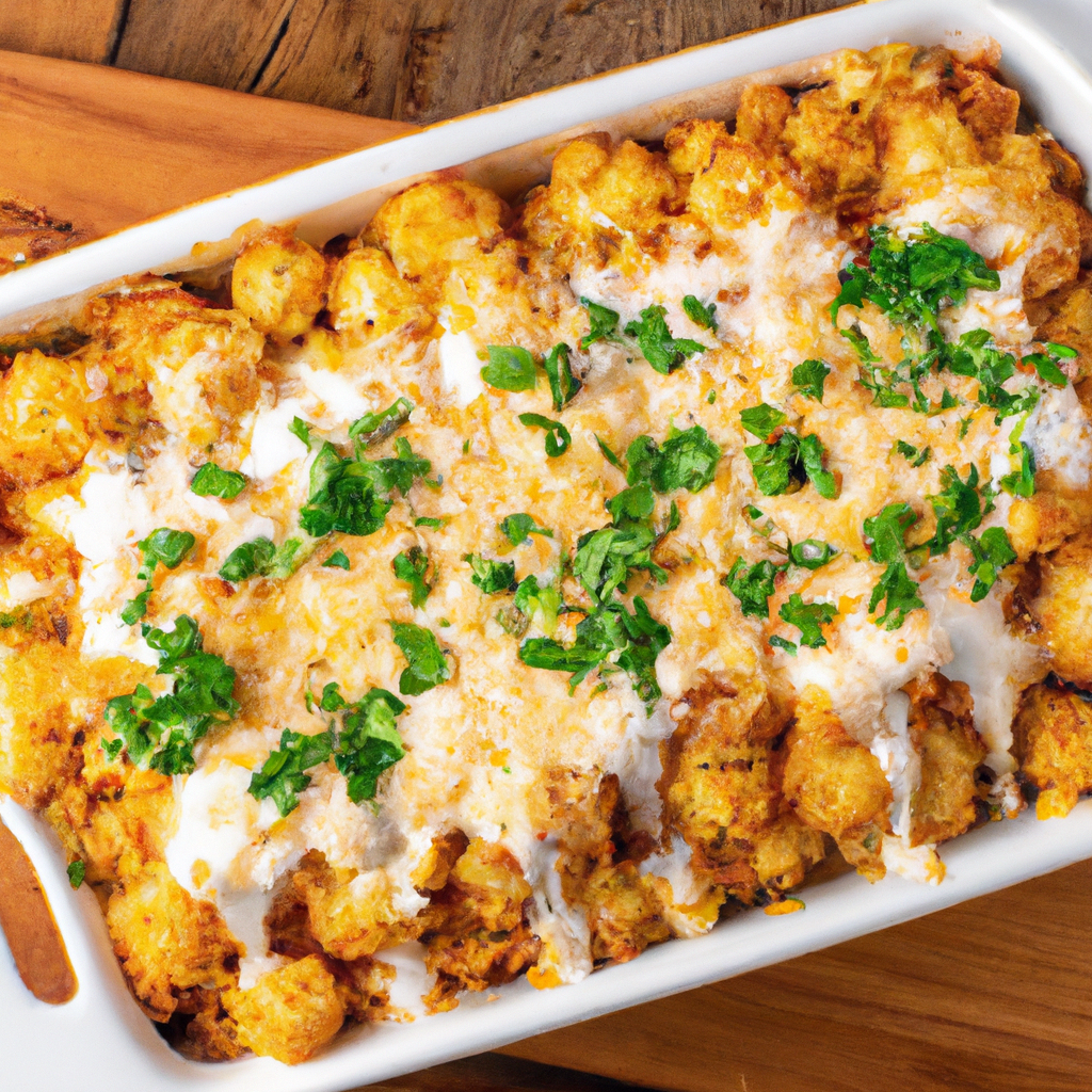 Beefy Tater Tot Casserole