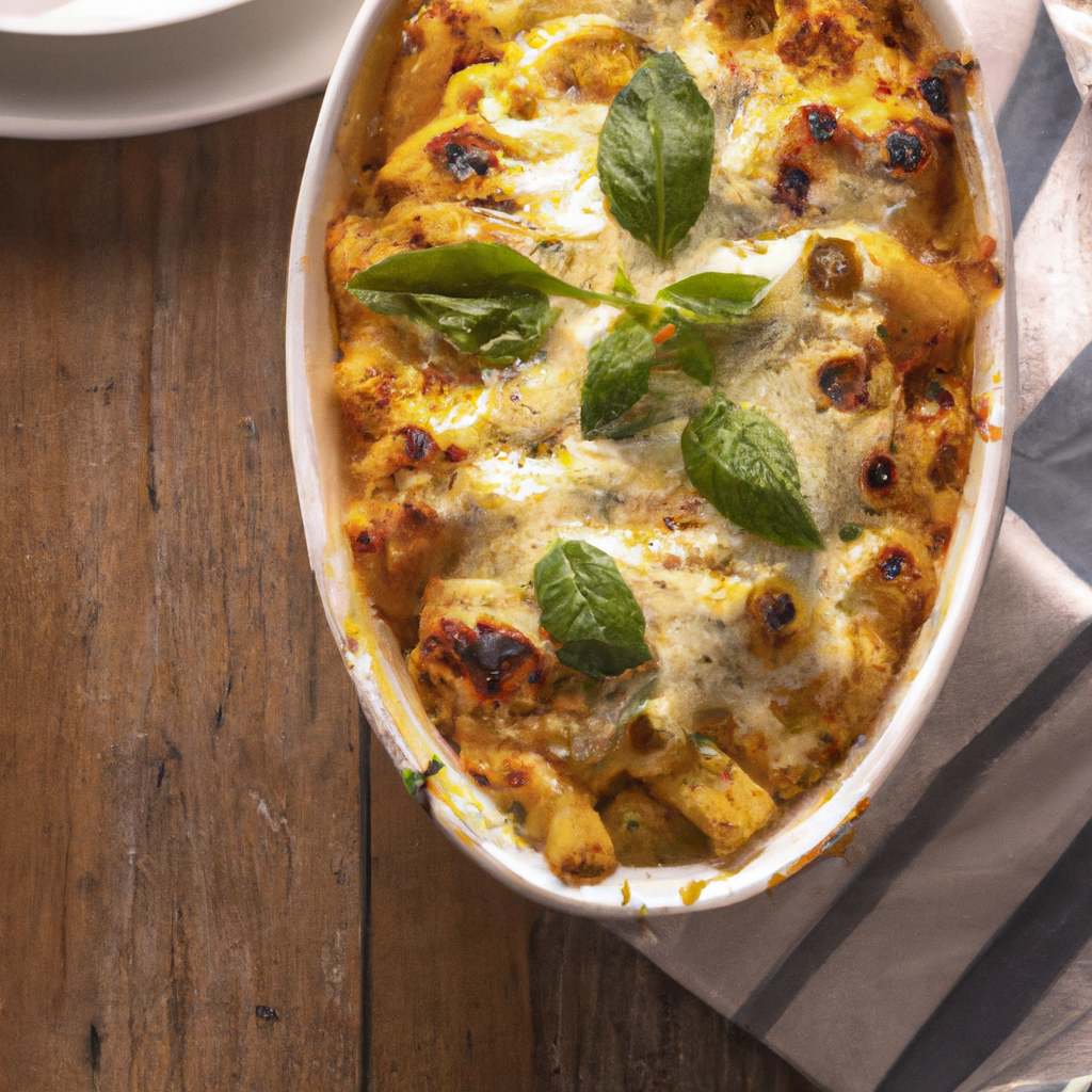 Four Cheese Pasta Bake