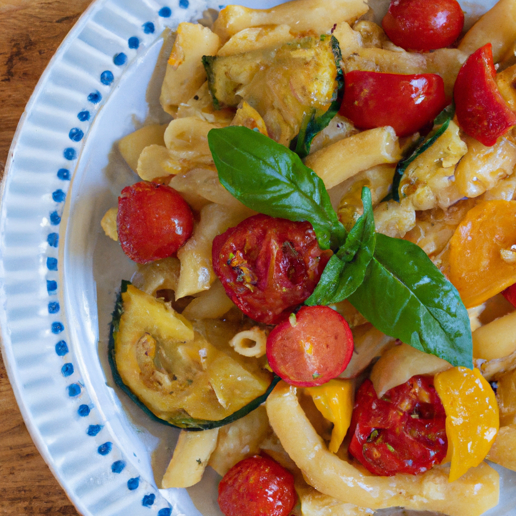 Baked Pasta With Vegetables