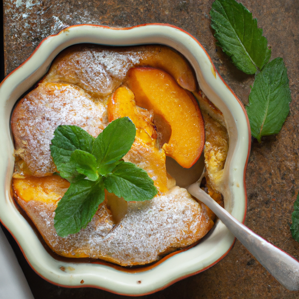 Diabetic Peach Cobbler