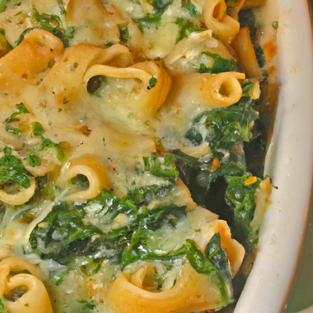 Recipe For Pasta And Spinach Casserole
