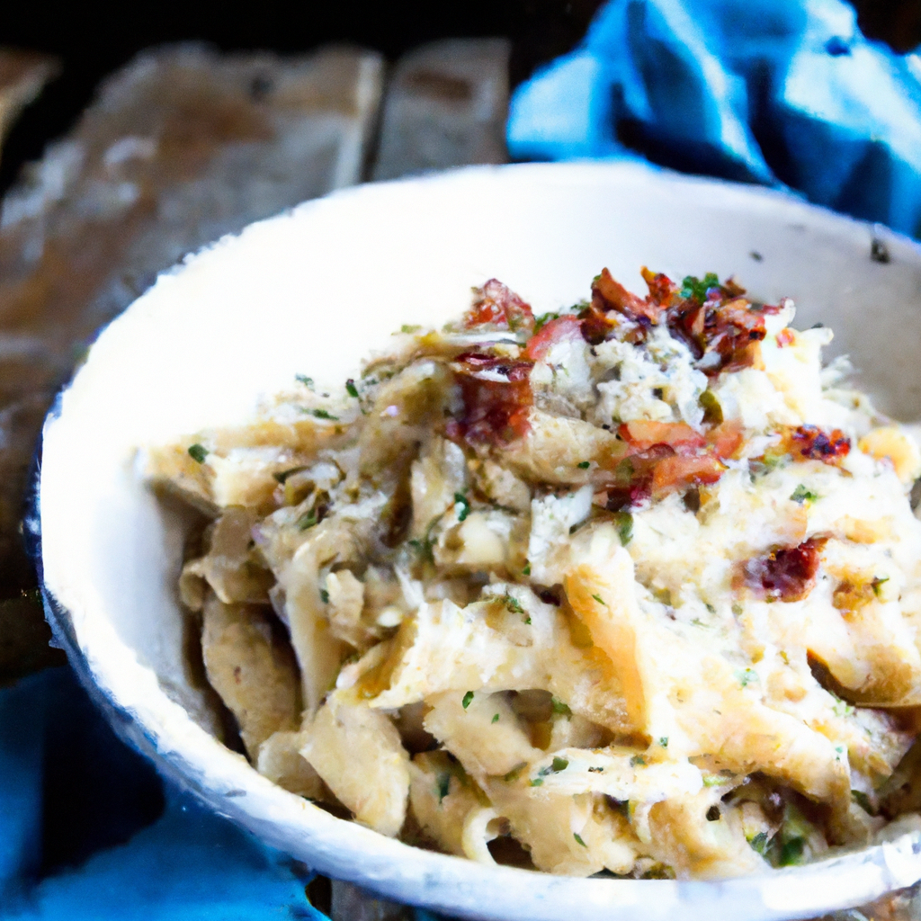 Blue Cheese Bacon Pasta