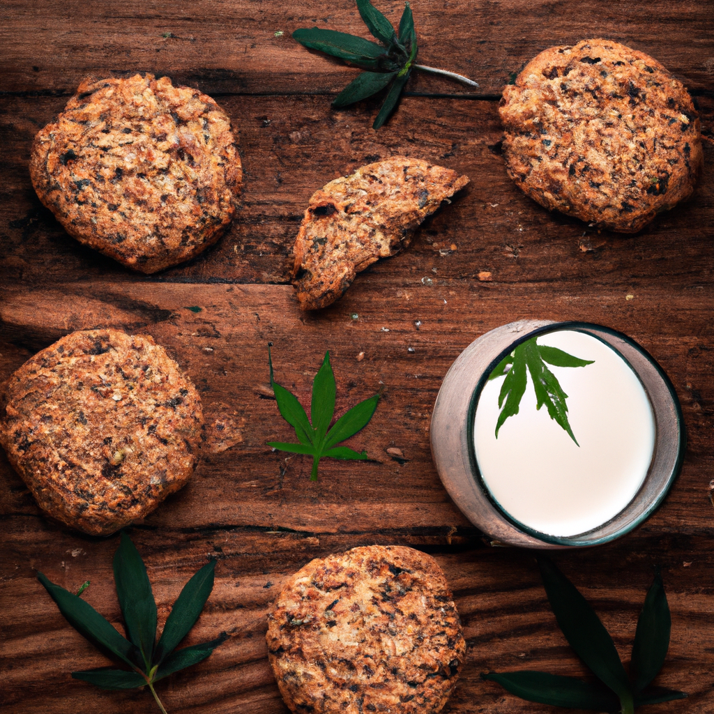 Cannabis Oatmeal Cookie