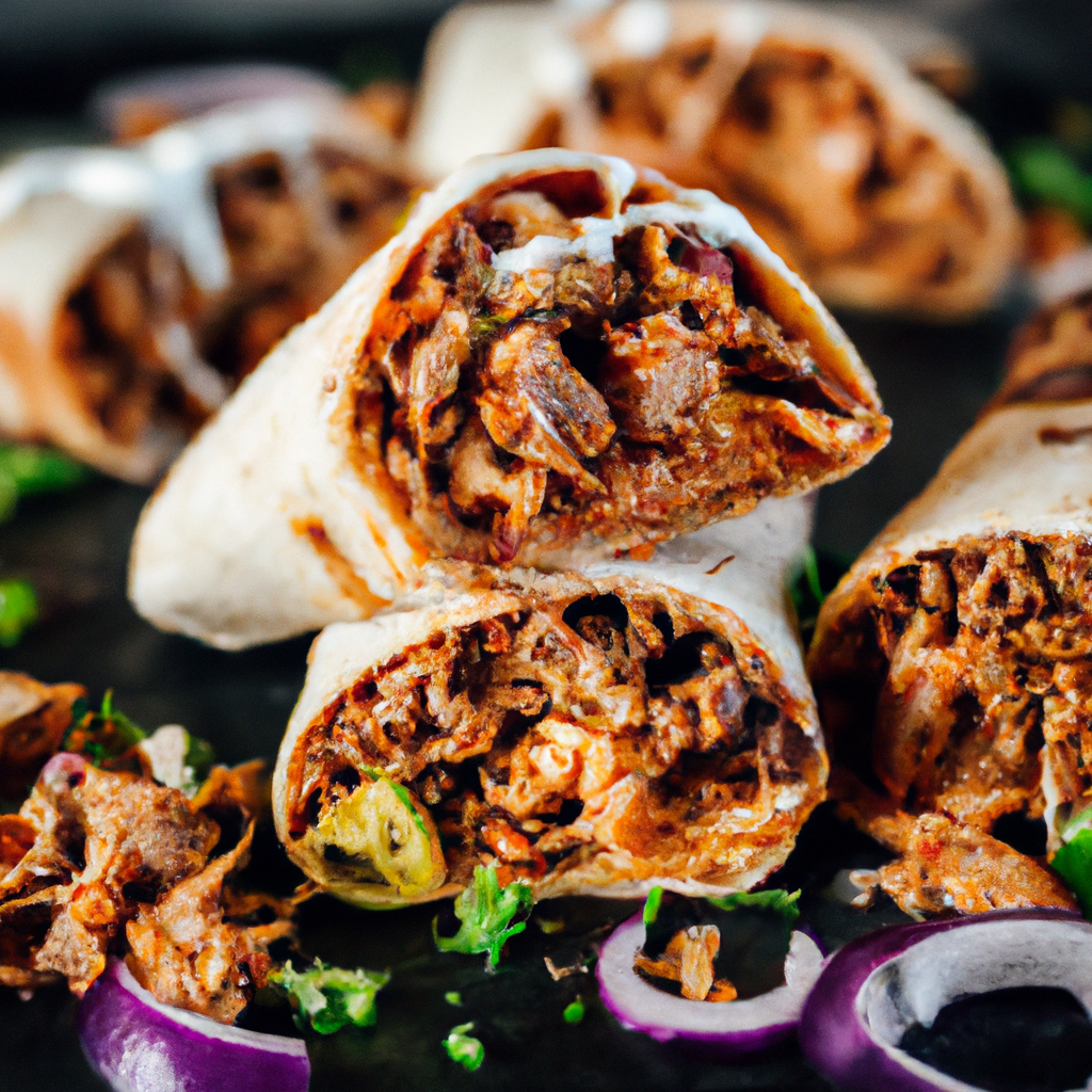 Ground Pork Burrito