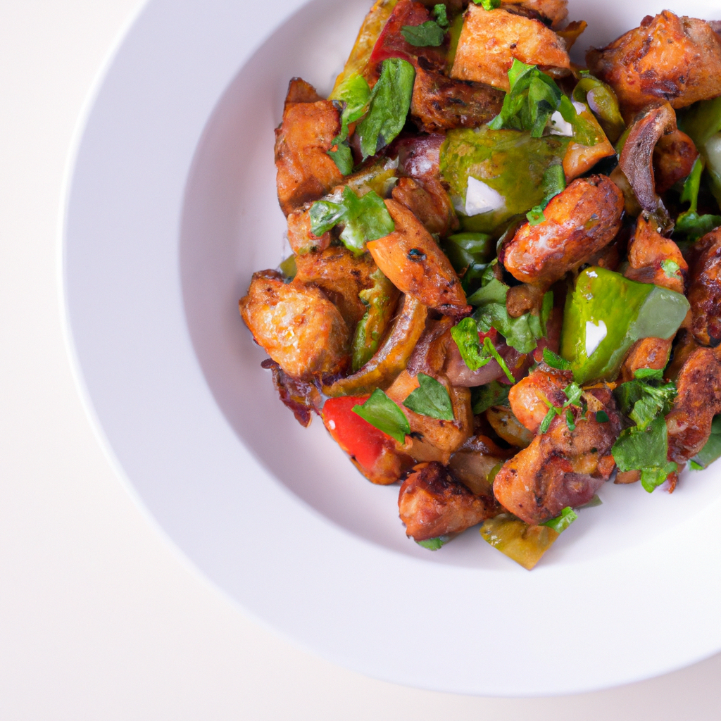 Black Pepper Chicken Wok