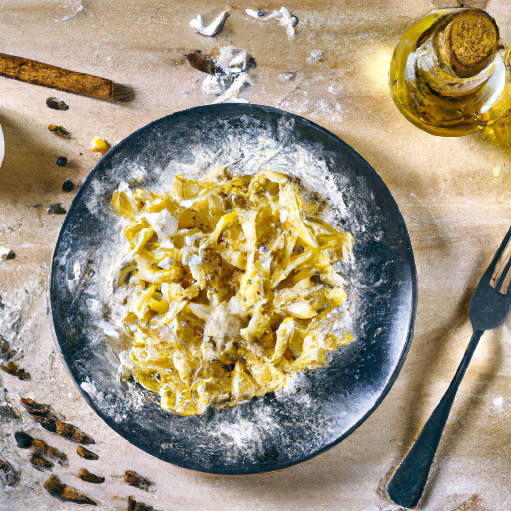 Stunning Homemade Pasta From Flour And Eggs For Easy Meals image