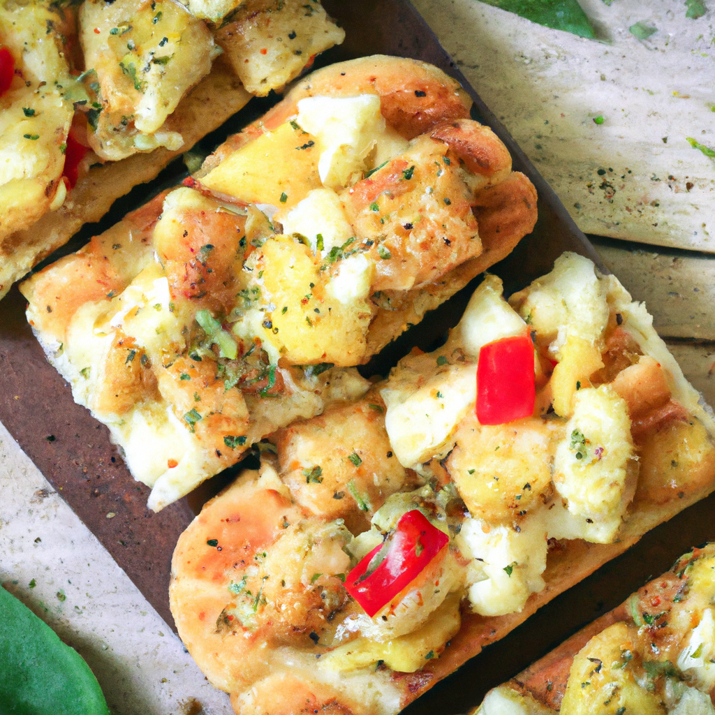 French Bread Chicken Pizza