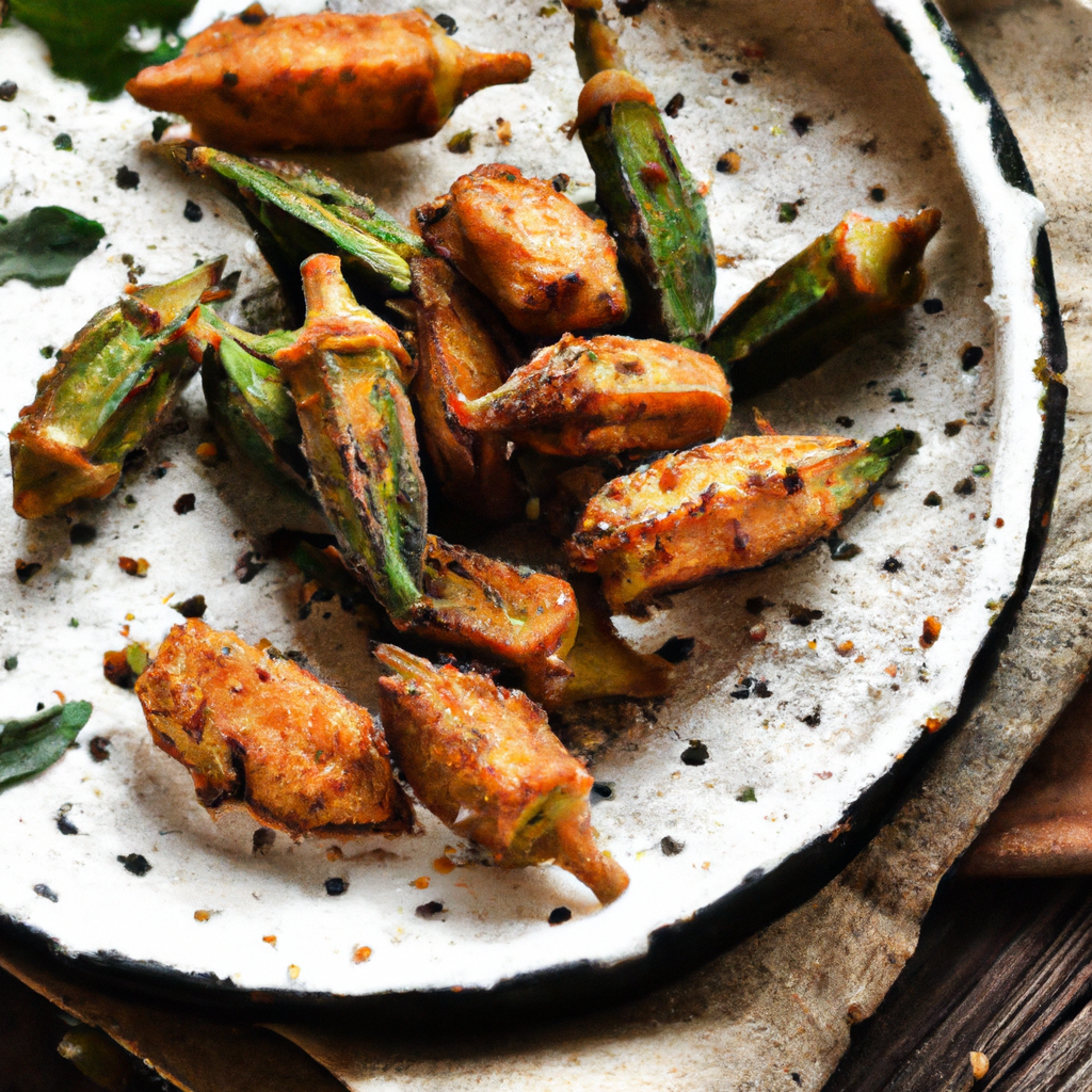 Fried Okra Poppers