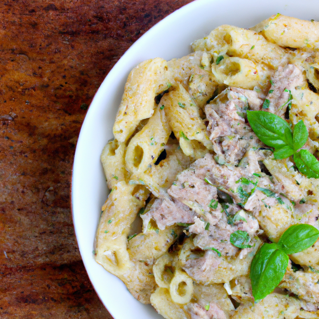 Recipe Of Tuna Pesto Pasta