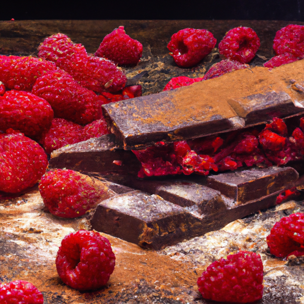 Red Raspberry Chocolate Bars