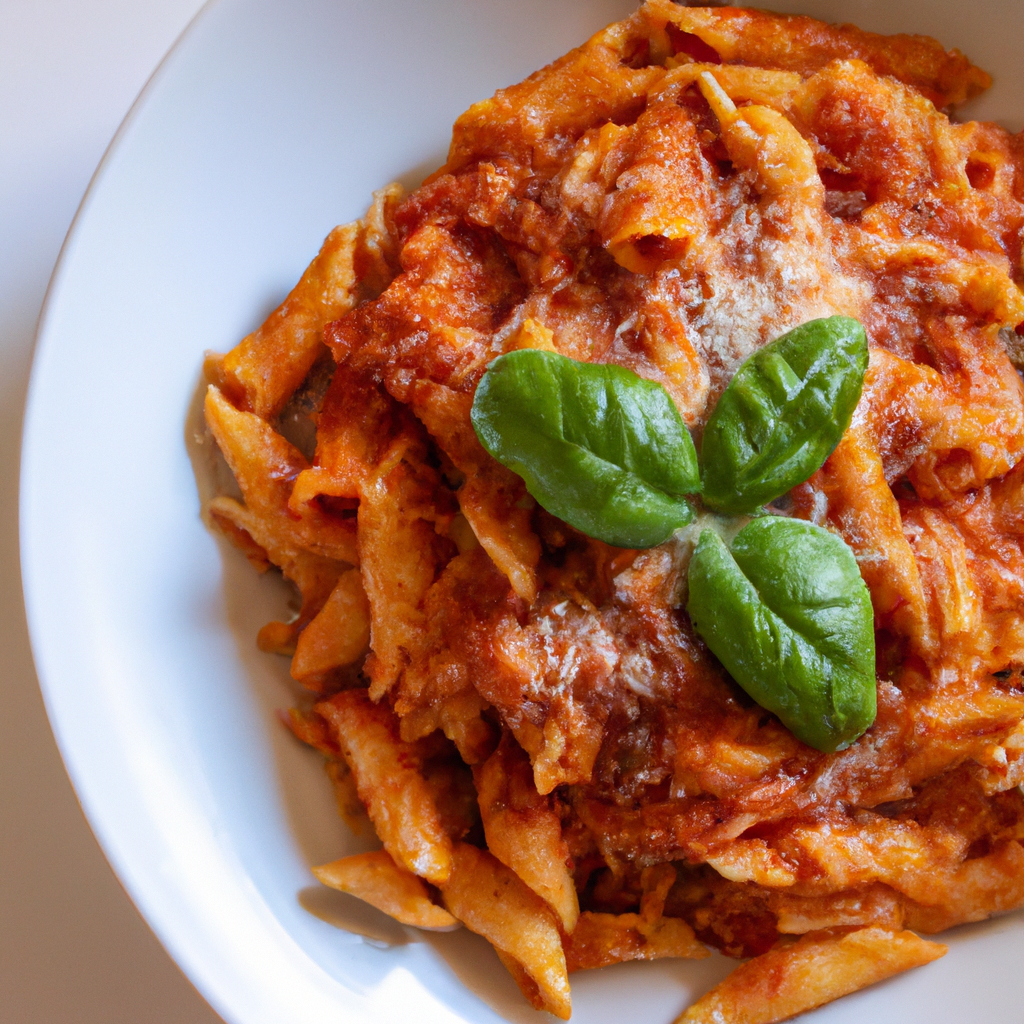 Pasta Fresh Tomatoes Basil