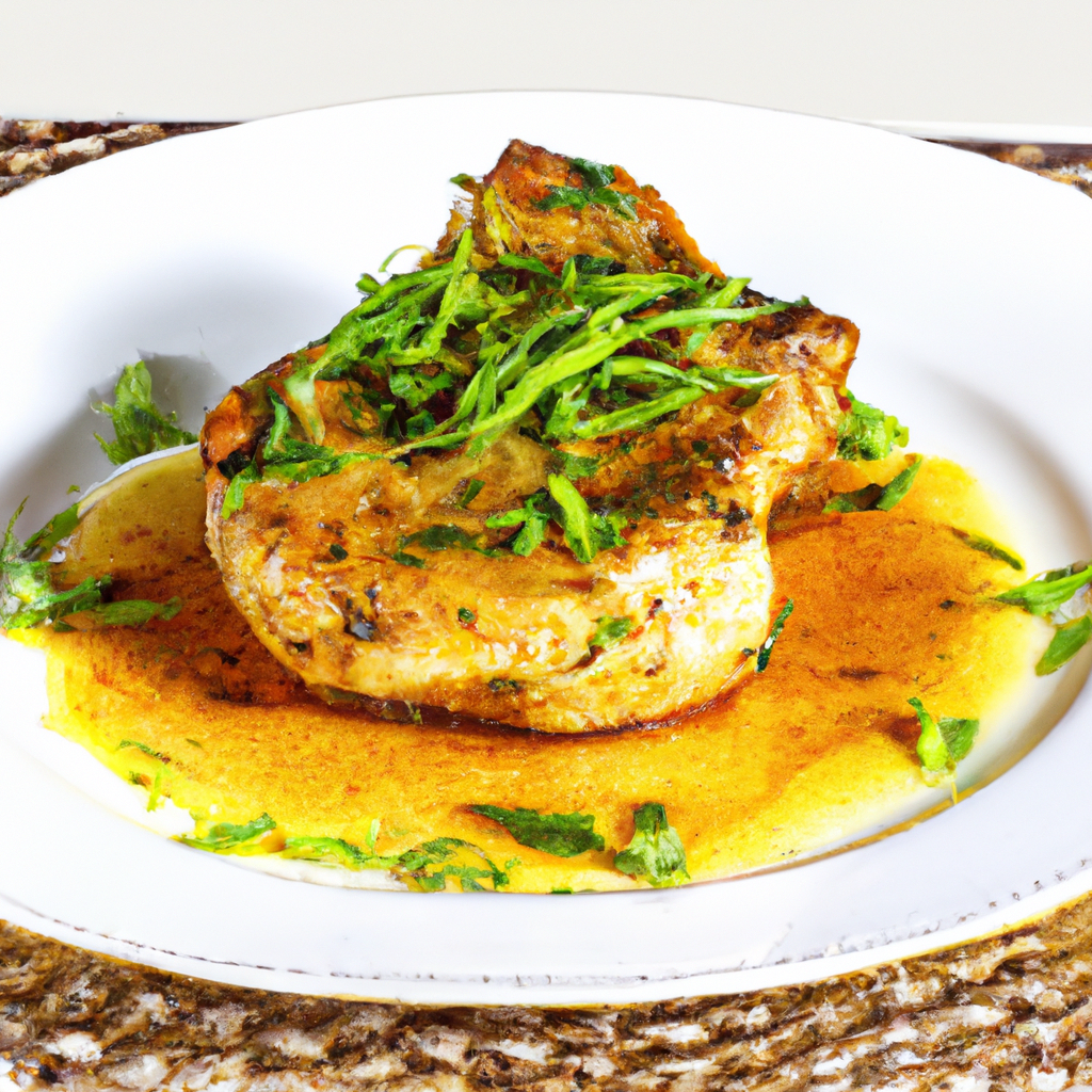 Pork Chop Apricot Sauce