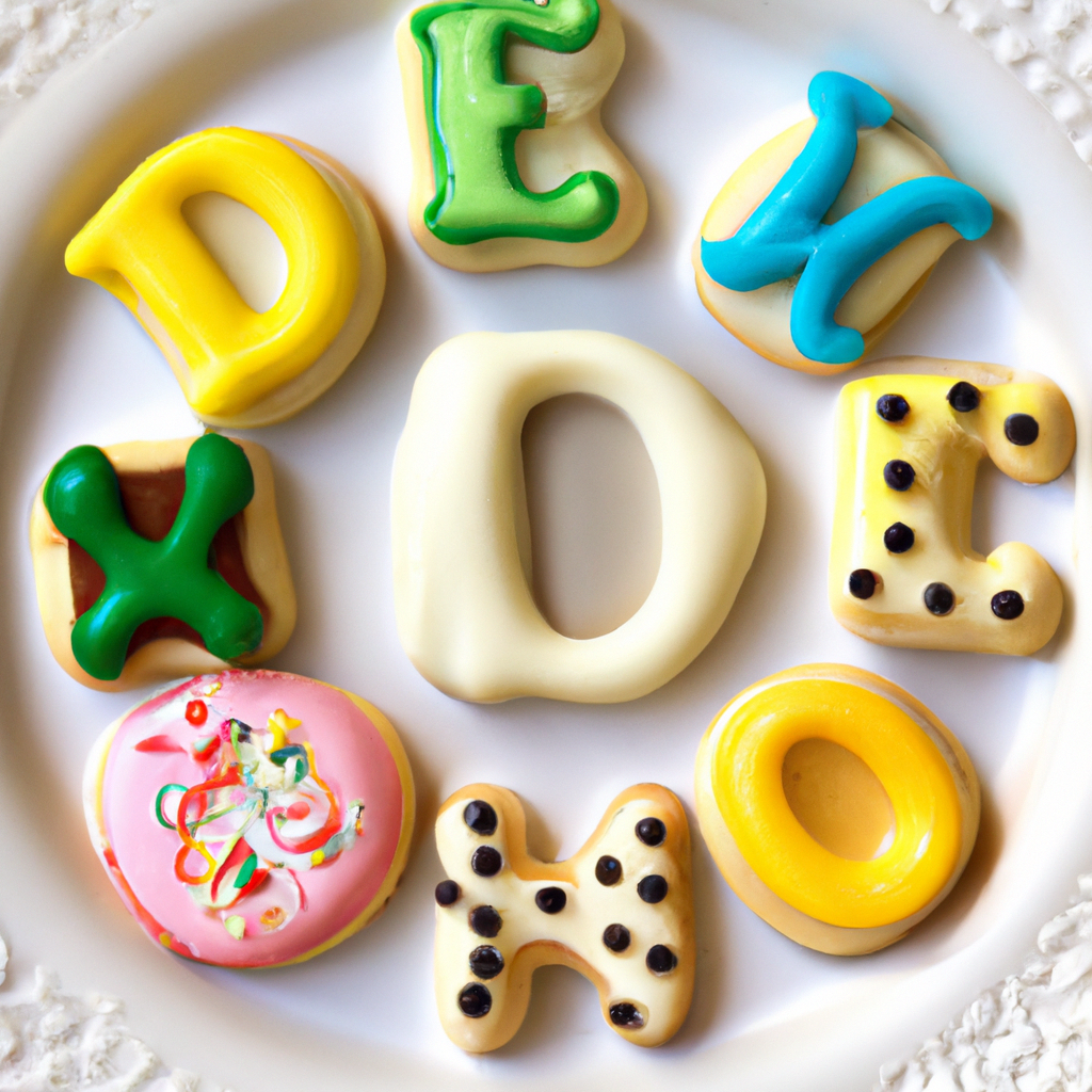 Alphabet Cookie