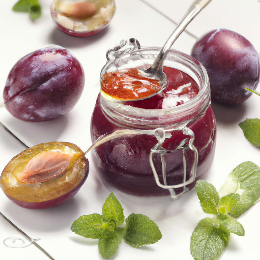 Easy Freezer Plum Jam