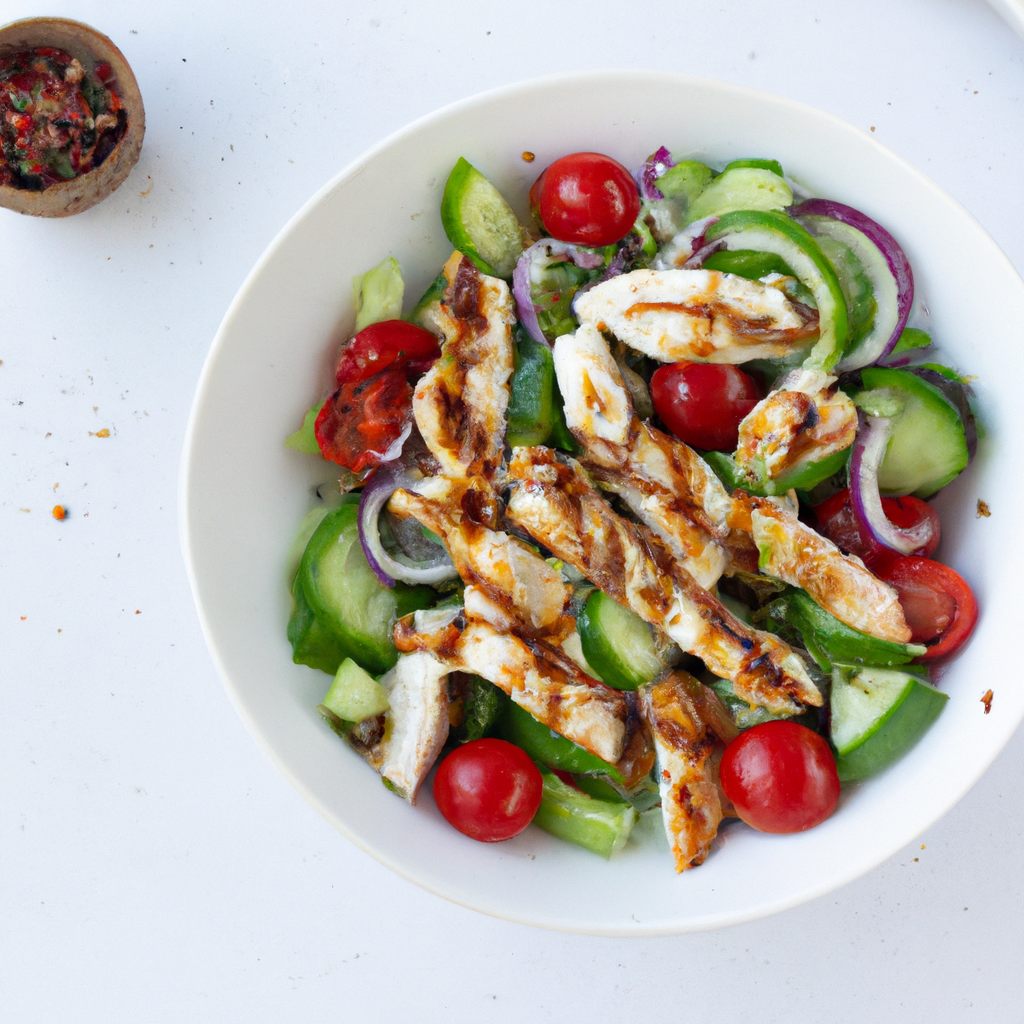 Grilled Chicken Salad Healthy