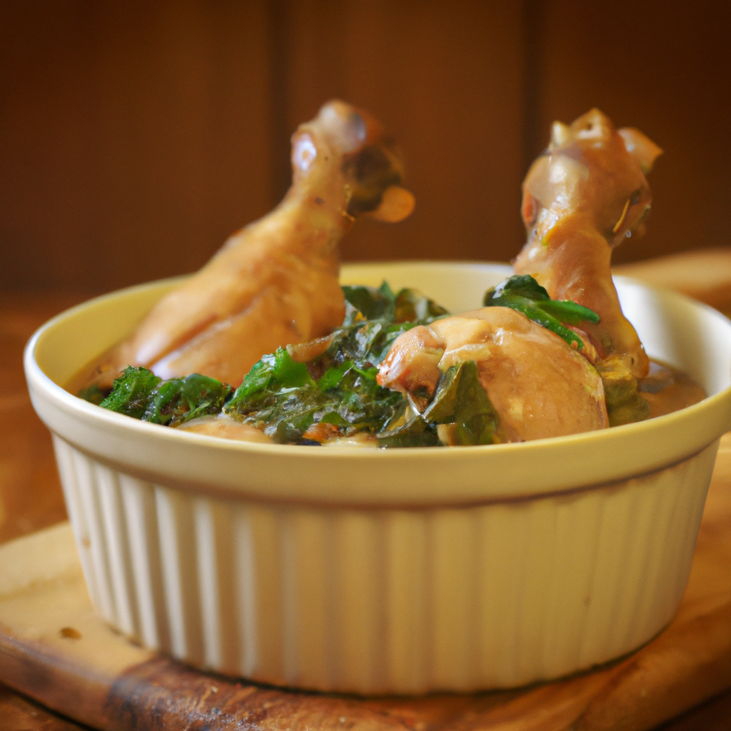 Ale-Braised Chicken with Root Vegetables